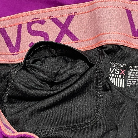 2 pairs VICTORIA'S SECRET SPORT THE PLAYER RUN SHORTS Vintage size large - Picture 13 of 17